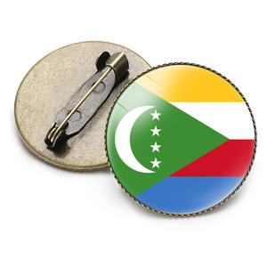 Broches Unisex con Bandera de Países Africanos, Chapados en Aleación, Material Mixto, Insignias Decorativas Vintage, Venta Directa de Fábrica al por Mayor - Product Image 5