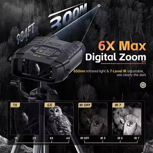 FNIRSI <span class=keywords><strong>telescopio</strong></span> NVS-<span class=keywords><strong>40</strong></span> 4K HD binocoli visione notturna occhiali 6X Zoom digitale 300m notte doppio uso e caccia Camping Scope giorno - Product Image 2