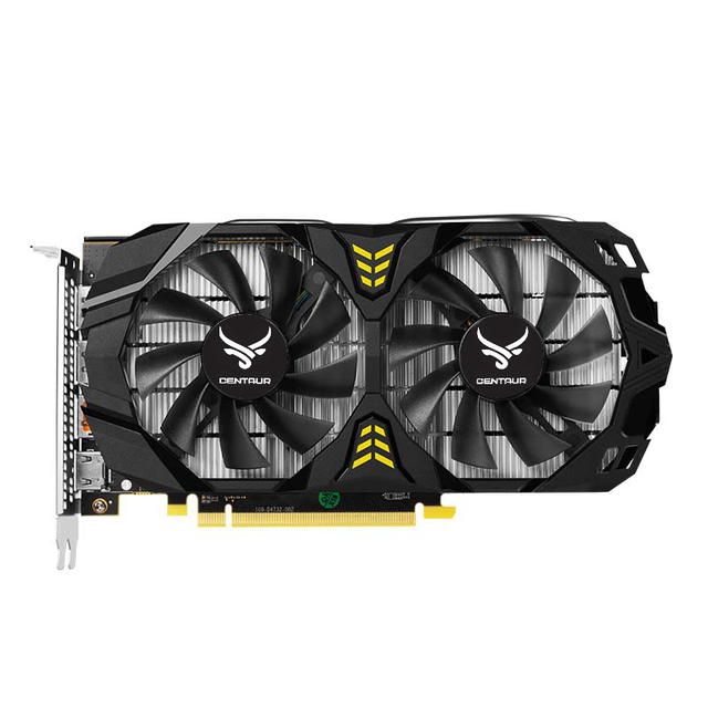 CENTAUR RX 580 8GB PCIe 3.0 New HD/3*DP Gaming PC Video Card with 2048SPG Twin Freeze Fans GDDR5 Video Memory Type