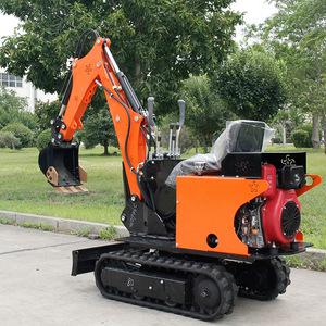 Mini-excavatrice Ez 08 sur roues avec moteur importé pour le renforcement de barrages hydroélectriques - Product Image 2