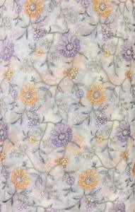 Tissu de broderie de perles de mariée élégant et magnifique, tissu de broderie de perles de sequins de mariée, dentelle de broderie - Product Image 2