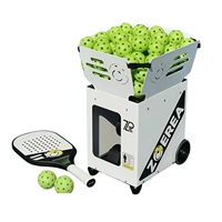 Máquina Inteligente de Pickleball con Capacidad para 120 Pelotas, Control por Aplicación, Lanzador Automático, Velocidad Ajustable, Control de Efecto, Equipo de Entrenamiento Profesional