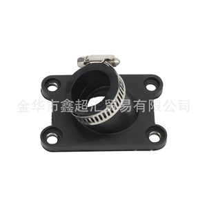 Collecteur d'admission de carburateur de moto Zuqing, adaptateur de connecteur universel en caoutchouc de 24Mm pour Ktm50ex 50Cc - Product Image 1