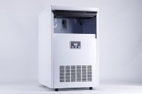 Machine à glace en flocons automatique électrique en acier inoxydable pour hôtel, fruits de mer et poisson, petite machine commerciale à glace granulaire en flocons
