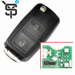 Hoge kwaliteit auto smart key afstandsbediening sleutel 2 knop B Serie KD Remote B01-2