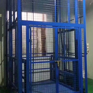 Lift Barang Elektrik Gudang, Platform Pengangkat Barang, Elevator Material, Elevator Pengangkut Barang - Product Image 5