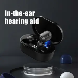 Factory OEM Blue-tooth Bte Noise Reduction Hearing Aid Smart Mini Invisible Hearing Aids Rechargeable For Seniors