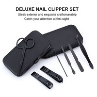 Nouveau Kit Professionnel Portable de Pédicure YD 2026 – Coupe-Ongles et Pince à Épiler en Acier Inoxydable, Ensemble de Manucure 7 Pièces