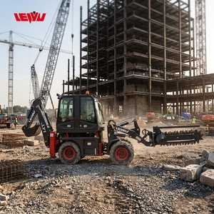 <span class=keywords><strong>Retroexcavadora</strong></span> de Alquiler LY15-10, Cargadora de Ruedas de 37kw, Minicargadora, 1 Año de Garantía en Motor y Caja de Cambios, Bajo Mantenimiento - Product Image 2