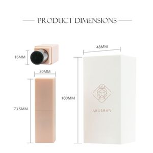 Ống son môi từ tính hình vuông, có thể nạp lại, chất liệu kim loại nhôm, hộp đựng son môi có thể nạp lại - Product Image 6