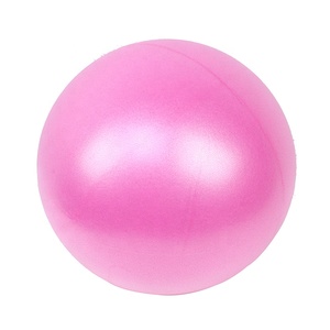 Trung Quốc tập thể dục Mini Pilates bóng 25cm cho yoga đào tạo cốt lõi Vật Lý 10 incn phòng tập thể dục nhỏ 9 inch với tập luyện bóng ống để không khí - Product Image 2