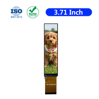 Layar LCD TFT IPS 3.71 Inci 240x960 SPI+RGB dengan Driver ST7701S, 16.7 Juta Warna, Layar Ultra Lebar untuk Panel Rumah Pintar dan Peralatan Uji