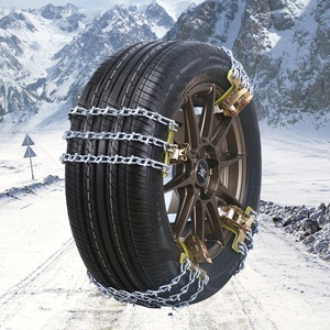 Xe Bùn Tuyết Chains Chất Lượng Cao Cấp Mạnh Mẽ Bền Tất Cả Các Mùa Chống Trượt Xe Và Pick <span class=keywords><strong>Up</strong></span> Patterned Lốp Chains Cho Trường Hợp Khẩn Cấp - Product Image 2
