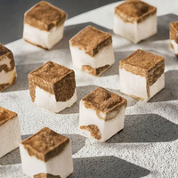 Hoogwaardige gevriesdroogde kokoslatte fabrikant groothandel casual snacks koffiemelk chips vacuüm verpakt