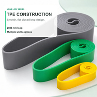 Bandas de Resistencia Elásticas para Ejercicio, Yoga y Gimnasio, con Logotipo Personalizado, Material TPE, Bolsa de Nailon, Expansor de Entrenamiento