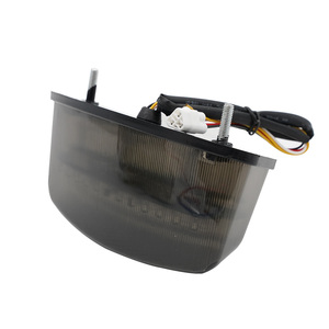 Feu arrière de <span class=keywords><strong>moto</strong></span>, clignotants de frein intégrés, lumière LED adaptée à Ducati Monster 400 600 620 695 750 800 900 1000 1994-2008 - Product Image 5