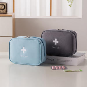 Bolsa de medicina de viaje, botiquín de primeros auxilios portátil, multiusos, para viajes, uso doméstico y estudiantil - Product Image 2