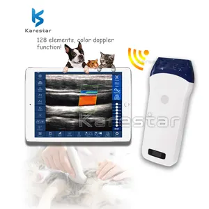 彩色多普勒便携式Wifi超声线性兽医无线价格超声换能器