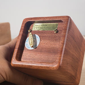 2025 Ever Bright Mini boîte à musique en bois personnalisée Mouvement Sankyo DIY Lettrage Érable Danse Ballerine <span class=keywords><strong>Chanson</strong></span> 'Wind' Wind Up' - Product Image 4