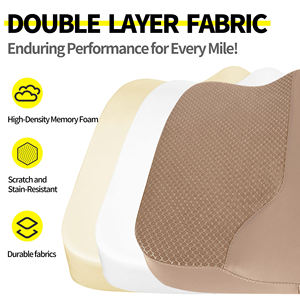 <span class=keywords><strong>Coussin</strong></span> de siège de voiture en mousse à mémoire de forme orthopédique en similicuir, économique, pour conducteur de camion, soulagement de la sciatique, pour la conduite <span class=keywords><strong>et</strong></span> la position assise - Product Image 2