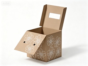 Customizable Wholesale Carton <b>Box</b> Packaging with Custom Logo Recycled Materials Glossy & Matt Lamination Embossing Features - Product Image 1