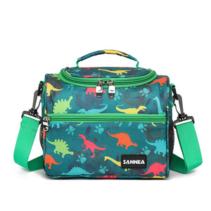Tas Makan Siang Terisolasi Portabel Motif Kartun Fashion Terbaru untuk Wanita Pria, Tas Selempang Bahu untuk Pelajar Anak-anak, Tas Pendingin Piknik - Product Image 6