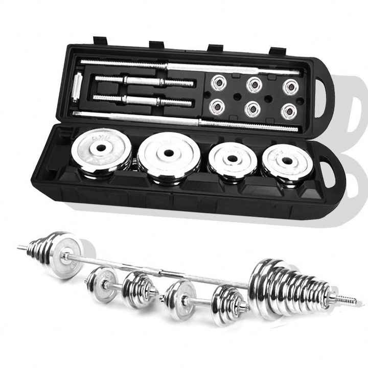 100 Lbs 200Lb Gym Fitness Adjustable Weightlifting Barbell Plate Barbell Collar Dumbbell Set Alibaba