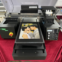 Imprimante Dtg A2 avec deux trois I3200A1 I1600A1 Tête d'impression Hoodie Canvas Jeans Dtg T-Shirt Machine d'impression