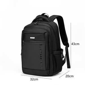 <span class=keywords><strong>Sac</strong></span> à <span class=keywords><strong>dos</strong></span> d'ordinateur léger en nylon et polyester Business King pour homme, grande capacité, fermeture éclair, imperméable, tendance - Product Image 5