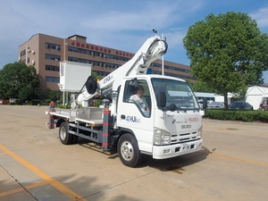 Plateforme élévatrice télescopique montée sur véhicule JAC Pickup de 22 mètres, nacelle élévatrice isolée nouvelle génération. - Product Image 2