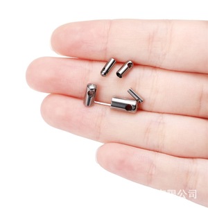 Tuyau cylindrique en acier inoxydable, diamètre intérieur de 0.9mm à 4.2mm, pour la fabrication de bijoux, bracelets, colliers, manchons pour cordons en cuir - Product Image 4