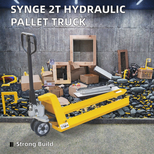 Nouveau transpalette hydraulique manuel <span class=keywords><strong>SYNGE</strong></span> 2000 kg, hauteur de levage 75 mm, roues en PU/Nylon, utilisation intérieure/extérieure, modèle de chariot élévateur Nn-pt01 - Product Image 3