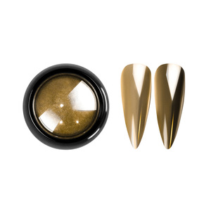 Poudre à ongles chromée Beetles, effet miroir, holographique, aurora, irisée, nacrée, décoration d'art d'ongles, paillettes, 0,2 g/pot - Product Image 2