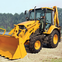 Pabrik dealer resmi SDLG kualitas tinggi B877F 1m3 excavator loader backhoe loader