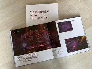 Dépliants publicitaires personnalisés impression page couleur spécification du produit affiche d'une page album d'entreprise - Product Image 3