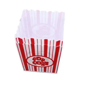 Hot Sale BPA Free Popcorn Boxes in stock PP Plastic 650ml Popcorn Buckets In Cinema
