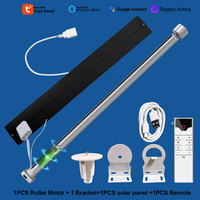 Moteur de stores enrouleurs motorisé intelligent SZMYQ Tuya 16 mm, compatible Alexa, télécommande via application, automatisation, alimentation par batterie, Zigbee, pour fenêtres PC