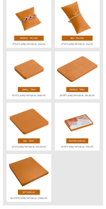 Forte luxe microfibre anneau en bois présentoir <span class=keywords><strong>comptoir</strong></span> armoire bijoux magasin présentoirs expositions bijoux présentoir - Product Image 5