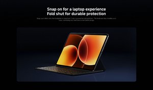 Funda con Teclado para Pad 8 Pro, con Soporte, Teclas Retroiluminadas, Molde Privado, Color Negro - Product Image 3
