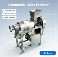 Presse-agrumes à vis complète avec moteur haute productivité 1,5 kW, extracteur de jus autonome pour la transformation des fruits