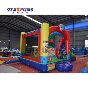 <span class=keywords><strong>Château</strong></span> <span class=keywords><strong>gonflable</strong></span> avec toboggan pour enfants, <span class=keywords><strong>château</strong></span> de saut <span class=keywords><strong>gonflable</strong></span> avec toboggan, trampoline avec souffleur pour enfants - Product Image 2