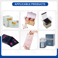 Machine d'emballage automatique pour sachets de crème cosmétique, lotion, masque pour les yeux et le visage, et petites boîtes