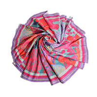 Serviettes de plage rondes personnalisées avec logo EMD Factory, impression personnalisée, plus épaisses, séchage rapide, résistantes au sable, en microfibre, avec logo, couverture de plage