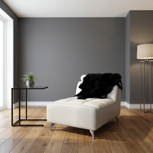 Ensemble de chaises de salon minimalistes en tissu marron avec structure en métal, design moderne pour usage intérieur - Product Image 4