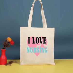Wholesale Large Capacity Heavy Duty Cotton <b>Canvas</b> <b>Tote</b> Bag Reusable Shopping Shoulder Handbag - Product Image 4