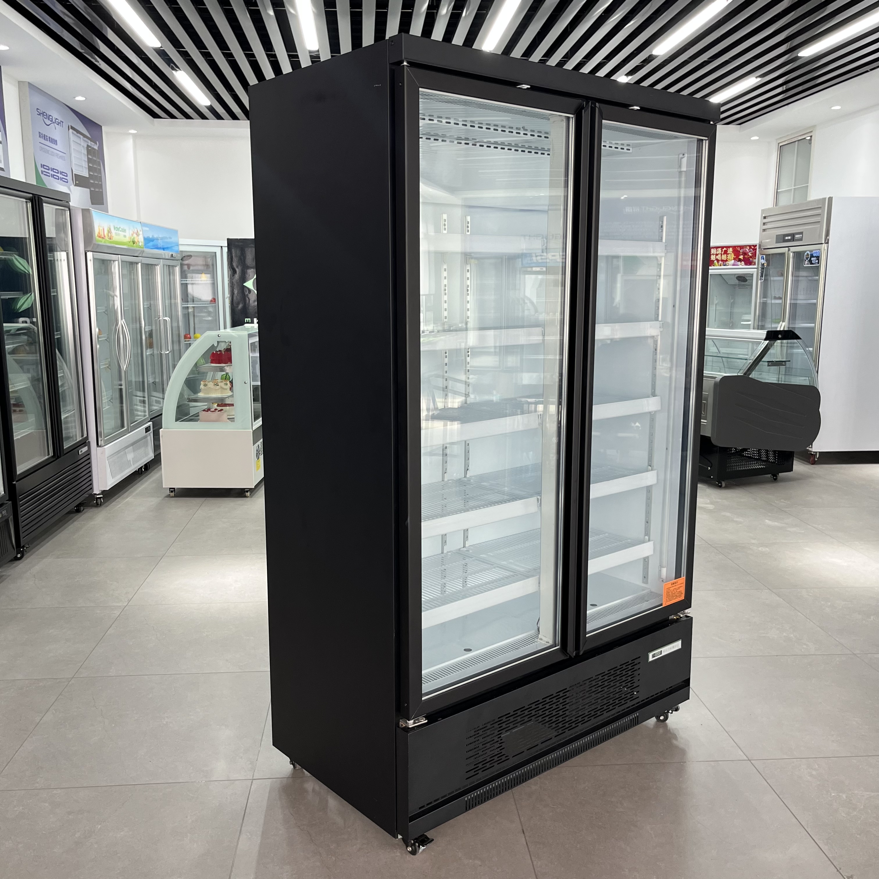 Industrial Compressor Refrigerator Cooling Fan Mode Industrial Freezer