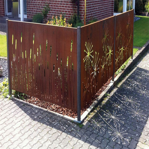 Best Selling Corten <b>Screens</b> Outdoor Room Divider Outdoor Garden Metal <b>Screen</b> in Multi Designs - Product Image 1