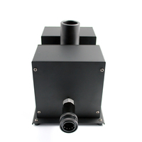 Machine à canon à CO2 Cryo DMX512 DeliFX en fer avec angle de rotation de 180 degrés, tuyau de 6-8 m et haute pression