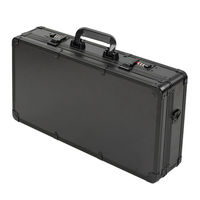 Étui de barbier styliste noir valise coiffure étui de transport pour tondeuses tondeuses ciseaux peignes