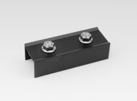 Support de montage pour système photovoltaïque, rail de fixation pour panneau solaire, kit de raccordement pour supports de rail solaire